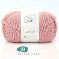 thumbnail image 4 of DJJGXAN 100g Yarn for Knitting, Crochet, and Crafts, Fern, Hand Knitting Cotton Yarn for Warm Sweater,Scarf, DIY Crafts, 1PCS, 4 of 9