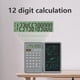 thumbnail image 4 of Xihbxyly Ofertas de Hoy Calculadora Multifuncional Tablet, Calculadora Porttilde Oficina En Pantalla Lcd para Escribir a Mano, Calculadora Oficina En Pantalla 12 Dígitos y Carga Solar, 4 of 7