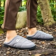thumbnail image 7 of Pmoiste House Slipper for Men Comfort Memory Foam Non Slip Soft Suede Warm Winter Slip On Slipper, 7 of 7