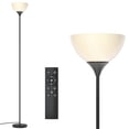 thumbnail image 1 of Lámpara de Piso PESRAE Negra Mate 221 cm D22 cm con Control Remoto, 1 of 9