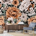 thumbnail image 2 of Floral Wallpaper Pre-Pasted - 125"W x 125"H, 2 of 3