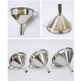thumbnail image 3 of Embudo Grande de acero inoxidable Yotijar 11 cm 13 cm 15 cm, 3 of 10