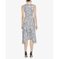 thumbnail image 2 of Rachel Roy Robe Florale Ligne A pour Femmes, Gris, 0, 2 of 5