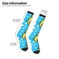thumbnail image 5 of Balery Avocado With Glasses Fun Novelty Socks Men'S Women'S Crew Socks Funny Crazy Novelty Socks Quirky And Cool Socks, 5 of 9