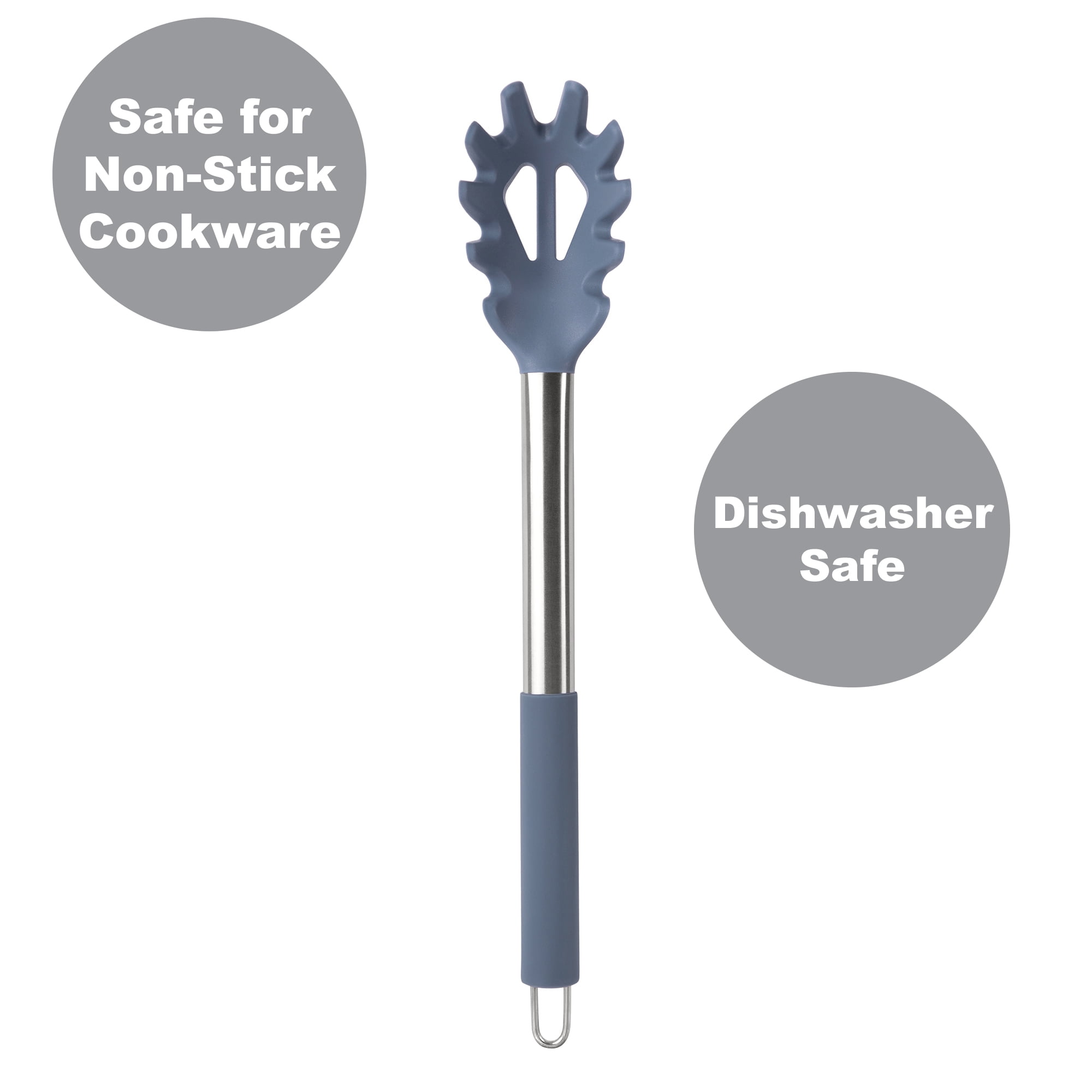 Mainstays 10 Piece Silicone Utensil Set - Blue Moonlight