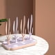 thumbnail image 2 of Escurridor de biberones desmontable para encimera, con 12 soportes y organizador. rosado, 2 of 8
