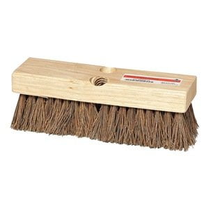Rouge Brush - 4KNC1 Deck Scrub Brush, Rough Surface, 9 In, By Tough Guy From USA