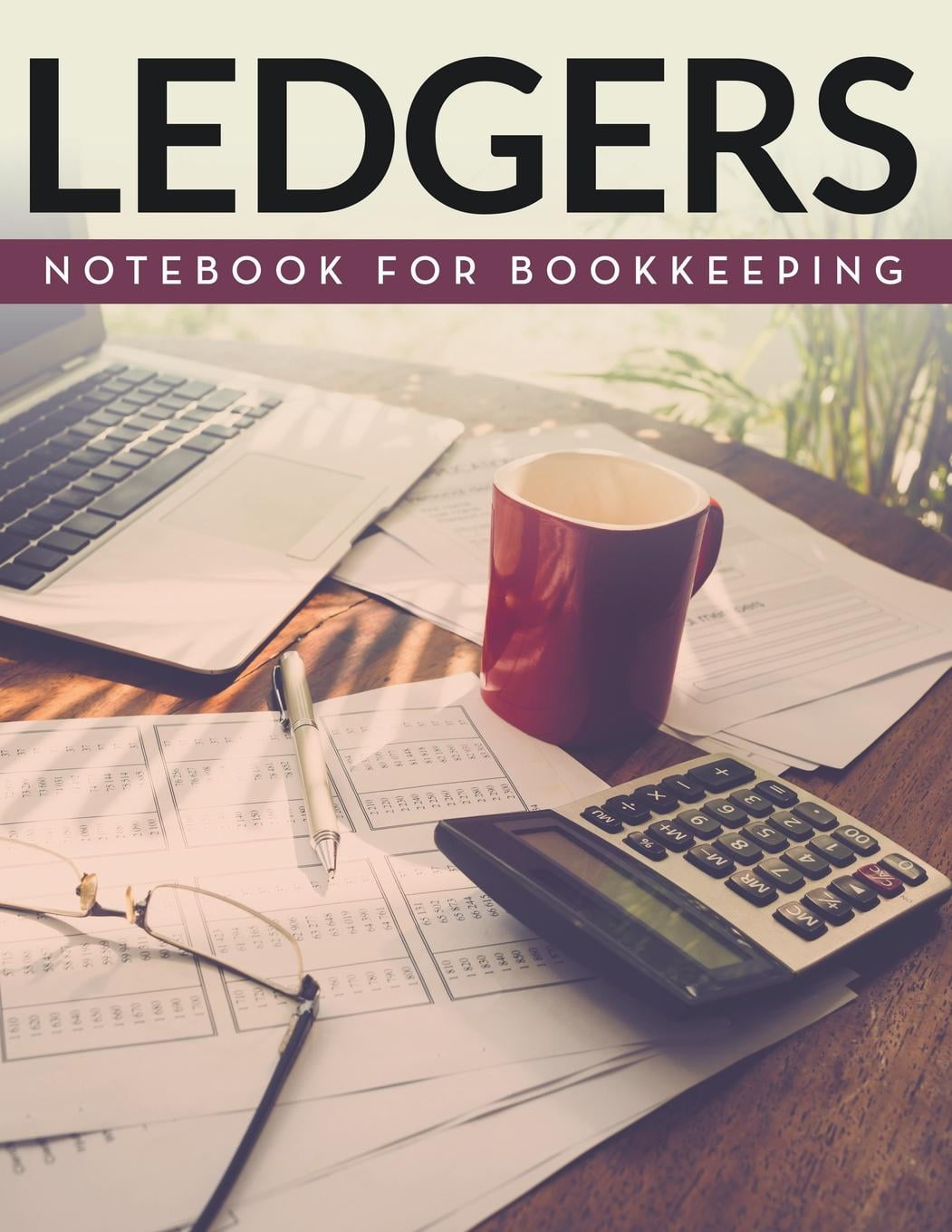 Ledger Notebook For Bookkeeping (Paperback)