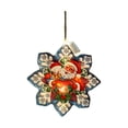 thumbnail image 2 of Christmas Snowflake Ornaments, Lighted Christmas Ornament Hanging Decoration for Christmas Tree Door Wall Home Party, Holiday Gift for Family Friends Home Decoration, 2 of 6