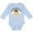 AE-Light Blue, variant on Inktastic Grandma's Little Honey Bee Boys or Girls Long Sleeve Baby Bodysuit