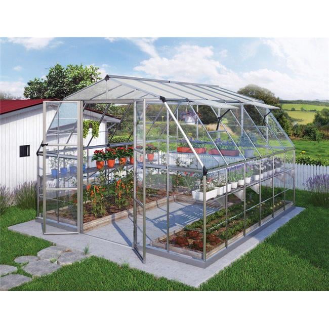 Americana Greenhouse 12 x 12 ft. Silver