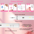 thumbnail image 5 of Pulidor Blossom  Esmeril Para Uñas Drill Ciicii Profesional Taladro blanco, 5 of 5
