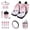 Fantasy Dragonflies, variant on Psesaysky Boho Elephant Elastic Car Interior Accessories Bundle 15Pc Seat Covers, Belt Pads,Cup Coasters Air Vent Pouch Keychain Trash Can View Mirror Cover Steering Wheel Cover Easy Install