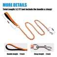 thumbnail image 3 of Cadena metálica antimasticable S-ETOVUS Dog Leash para perros medianos y grandes, 3 of 7