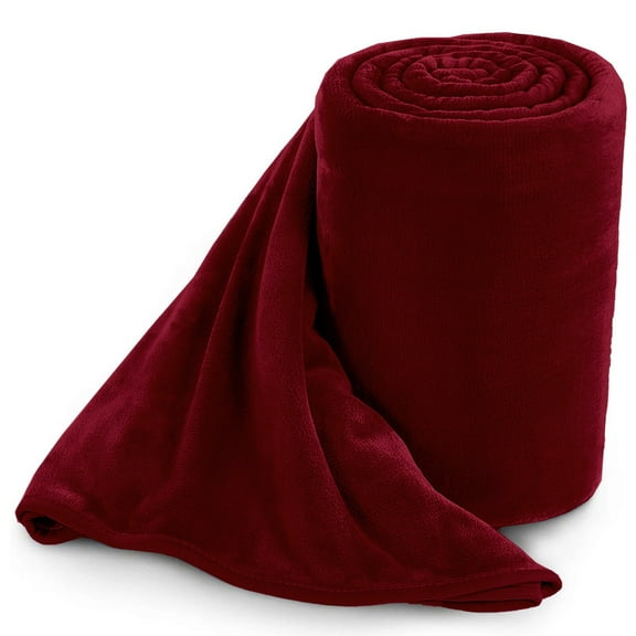 BENJM Fleece Blanket Twin Size - 400GSM Lightweight Plush Fuzzy Cozy Soft Warm Blanket for Bed, Sofa, Couch, Travel, Camping, 60x80 inches