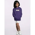 thumbnail image 2 of Cute Halloween Dino Ghosts Hoodie Juniors -Image by Shutterstock,  Large, 2 of 4