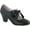 Black Faux Leather, variant on Women's Pin Up Couture Wiggle 32 Mary Jane Pump