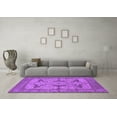 thumbnail image 3 of Ahgly Company Indoor Rectangle Oriental Purple Industrial Area Rugs, 8' x 10', 3 of 4