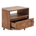 thumbnail image 6 of Moe's Home Collection O2 1 Drawer Modern Wood Nightstand in Natural, 6 of 10