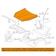 thumbnail image 3 of CAPA For 06-12 RAV4 RAV-4 Hood Panel Assembly Primed Steel TO1230204 533010R020, 3 of 5