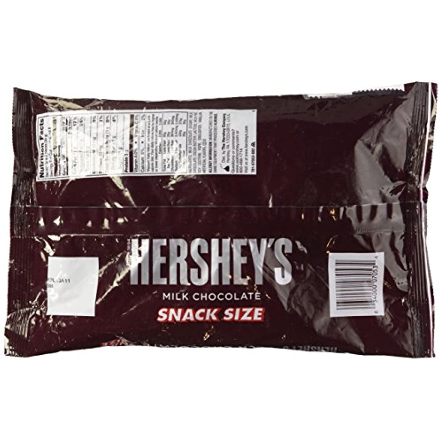 Hersheys Milk Chocolate Snack Size Bars, 10.35 Oz Nepal Ubuy