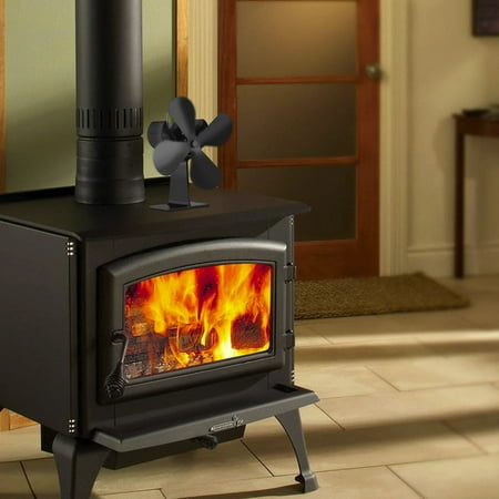 

Stove Fan Wood Stove Fans Fireplace Fan Heat Powered Fan With 4