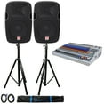 thumbnail image 1 of Peavey XR1220 20-Ch. Powered Console Mixer 2x600 Watt+(2) 12" Speakers+Stands, 1 of 26
