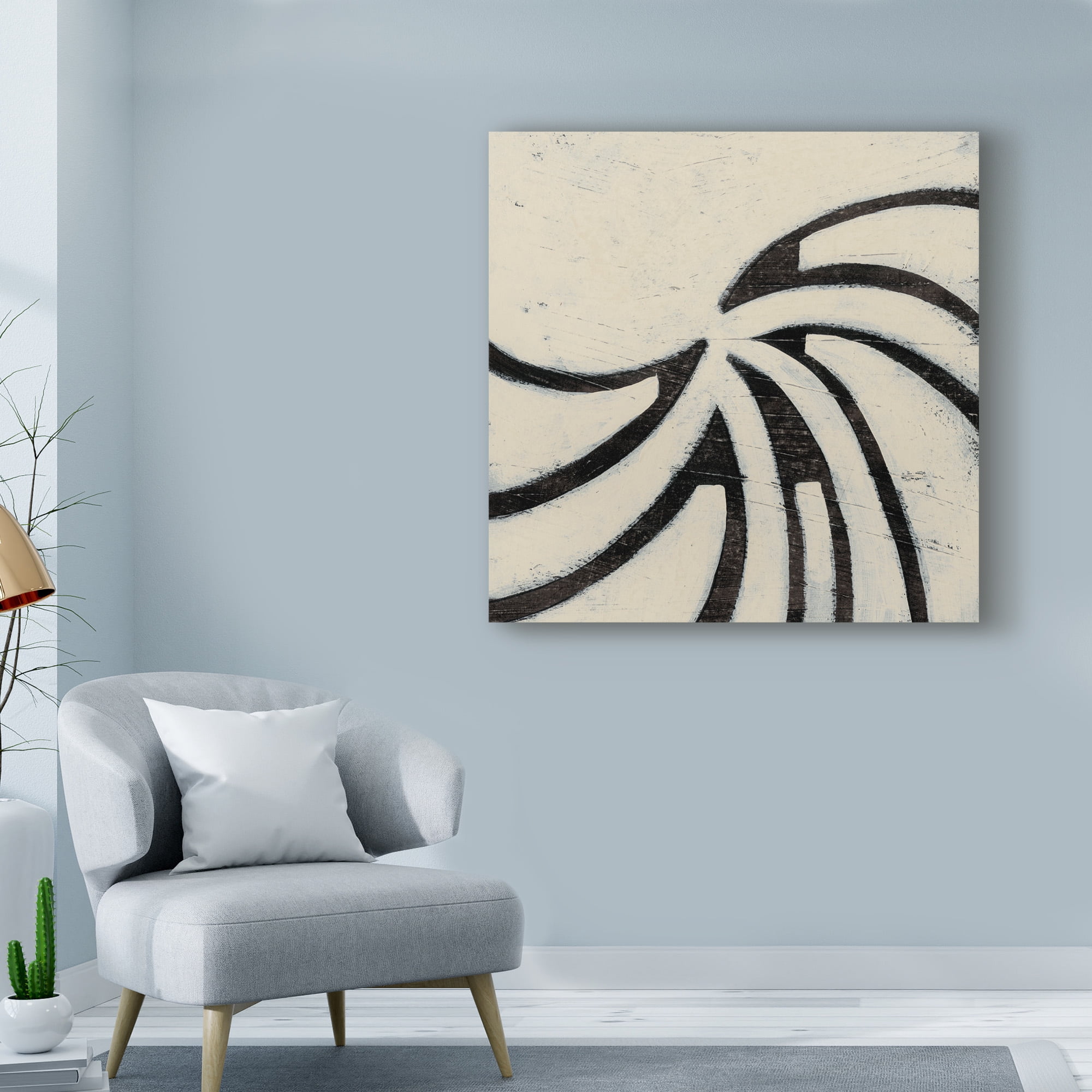 Trademark Fine Art 'Hieroglyph XII' Canvas Art by June Erica Vess