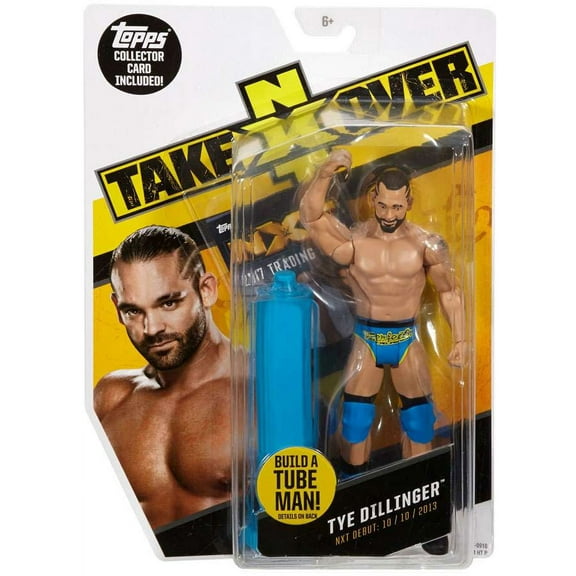 WWE Wrestling NXT Takeover Tye Dillinger Action Figure (Build A Tube Man!)