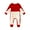 Red, variant on Clearance Newborn Sleepers Baby Girls Boys Long Sleeved Crawl Jumpsuit Newborn Bag Hand Bag Feet Soiled Mop Suit for 0 To 24 Years Baby Onesies (Red,90)