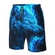 thumbnail image 4 of Fotbe Wolf Trajes de Baño Estampados para Hombre, Shorts de Verano de Secado Rápido, Ropa de Playa, Bañadores-Medium, 4 of 6