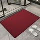 thumbnail image 4 of Alfombrilla De Baño, Absorbente, De Secado Rápido Y Antideslizante Para Ducha Y Puerta De Inodoro, Color Rojo, 4 of 8