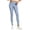 Light Blue, variant on Vivianyo HD Women's High Waist Athletic Yoga Leggings with Pockets , Full Length Stretch Running Workout Pants foe Women, All Season Active Wear for Gym and Travel, Sizes S-3XL