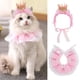 thumbnail image 1 of Legendog Cat Bandana para gatos, Disfraces de princesa gato Legendog Legendog, 1 of 2