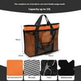 thumbnail image 2 of 2-in-1 Mesh Beach Bag Large Pool Handbags Lightweight Waterproof Women Mesh Tote for Swimming Pool Travel Work, 2 of 8