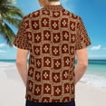 thumbnail image 6 of High Quality Hawaiian Shirts for Men Short Sleeve Aloha Beach Shirt Floral Summer Casual Button Down Shirts Blouses QY8YVH, 6 of 7