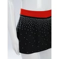 thumbnail image 6 of HULIJA School Girls Cheerleading Team Uniform Dance Outfit Cheer Leader Pleated Skirt Set Red 10, 6 of 7