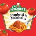 thumbnail image 5 of Chef Boyardee Spaghetti and Meatballs in Tomato Sauce, Microwavable Meal, 7.5 oz. Bowl, 5 of 11