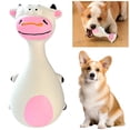 thumbnail image 2 of Funny Dog Toys Pet latex toys Squeakers Squeaky Dog Toys Dog Chew Toy Small Puppy Toy(White), 2 of 7