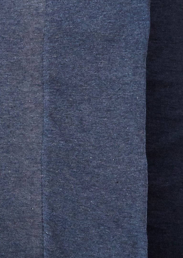 Navy INK+IVY II20-708 Cotton Jersey Knit Heathered Sheet Set Twin X-Large