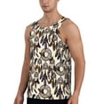 thumbnail image 2 of Cauagu Dreamcatcher Print Men's Sleeveless Muscle Shirts,Tank Tops Quick Dry Workout Tank Top Gym Muscle Tee Fitness Bodybuilding T Shirt for Men-Large, 2 of 7