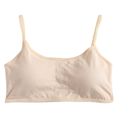 

Young Girl Bra Hipster Teenage Summer Underwear Summer Kids Vest Underwear Top