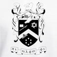 thumbnail image 3 of CafePress - Pi Alpha Phi Black And White Crest Sweatshirt - Pullover Hoodie, Hooded Sweatshirt, 3 of 4