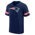 thumbnail image 2 of Men's Fanatics  Navy New England Patriots Jersey Tackle V-Neck T-Shirt, 2 of 3