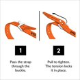 thumbnail image 3 of Voile Straps - 15"" Aluminum Buckle Red, 3 of 4