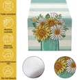 thumbnail image 3 of 13 x 72 pulgadas Decoración de verano Mesa de comedor floral Bandera de mesa Vacaciones de temporada decoración floral de primavera Interior de la granja, 3 of 5