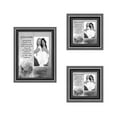 thumbnail image 4 of Picture Frame Set, 3 Piece Customizable Multi pack, 1-5x7, 2-4x4, for Instagram Photo Wall Gallery or Tabletop Display, 4 of 6