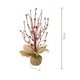 thumbnail image 1 of pstuiky Estacas de madera con forma de bayas de amor artificiales para decoración de bodas, mesas de comedor interiores., 1 of 2