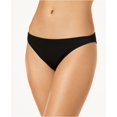 thumbnail image 2 of California Waves BLACK Metallic Ribbed Hipster Bikini Swim Bottom, US Small, 2 of 4