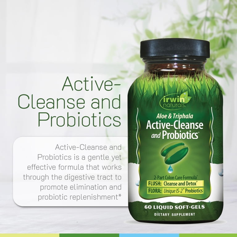 Irwin Naturals Aloe Triphala Liquid Softgels Natural Digestive